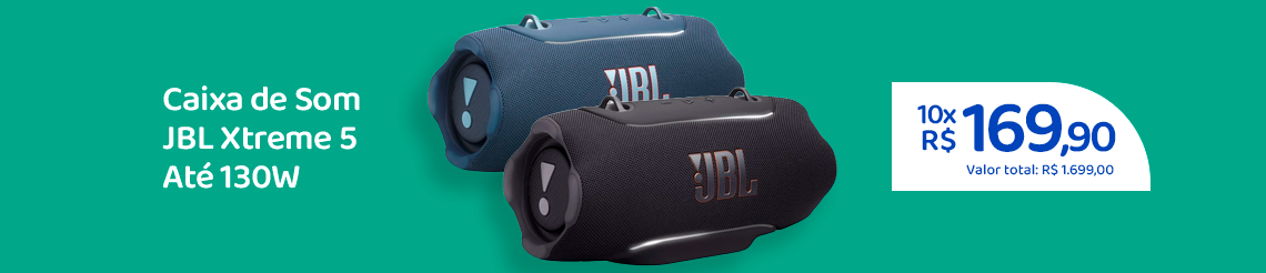 Ofertas da semana - Caixa de Som JBL Xtreme 5 Até 130W