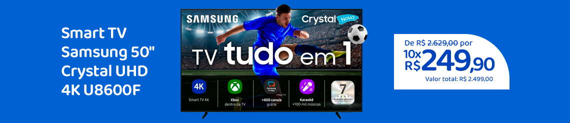Ofertas da semana - Smart TV Samsung 50
