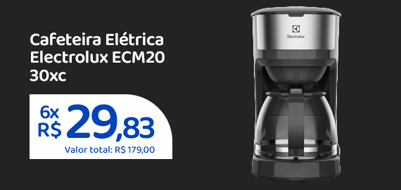 Ofertas da semana - afeteira Elétrica Electrolux