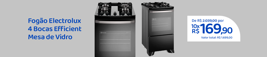 Ofertas da semana - Fogão Electrolux FE4GB