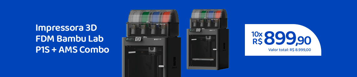 Ofertas da semana - Impressora 3D FDM Bambu Lab P1S +