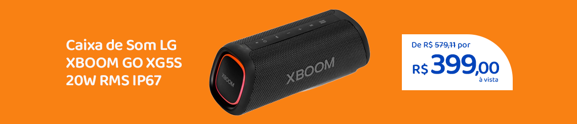 Ofertas da semana - Caixa de Som LG XBOOM