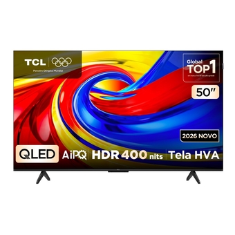 Smart TV TCL 50" QLED 4K 50P7L Google T...