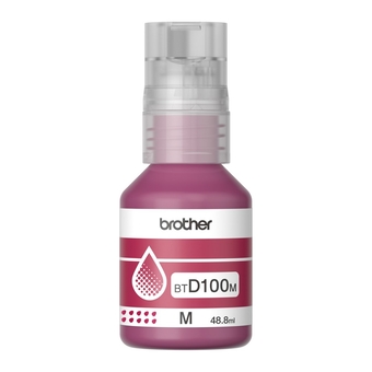 Garrafa de Tinta Brother BTD100M Magenta 5.000 Páginas para DCP-T230 DCP-T430W DCP-T436W DCP-T530DW DCP-T730DW DCPT830DW